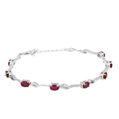 925 STERLING SILVER NATURAL BLUE KYANITE GEMSTONE BRACELET